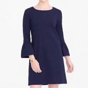 J Crew Factory Bell Sleeve Sheath Dress Size S